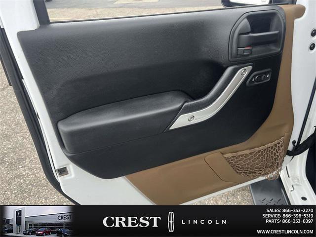 used 2015 Jeep Wrangler Unlimited car, priced at $12,092