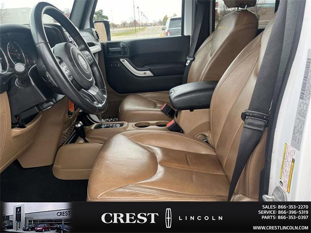 used 2015 Jeep Wrangler Unlimited car, priced at $12,092