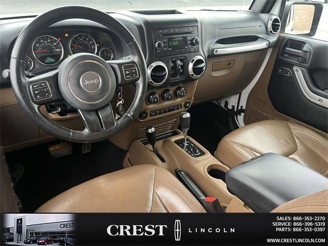 used 2015 Jeep Wrangler Unlimited car, priced at $12,092