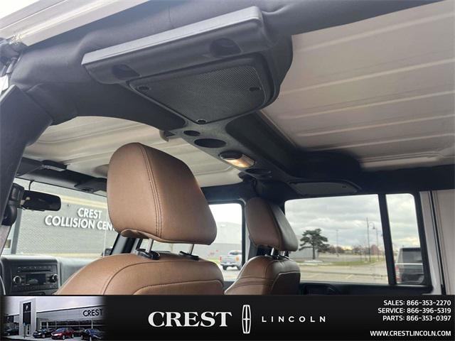 used 2015 Jeep Wrangler Unlimited car, priced at $12,092