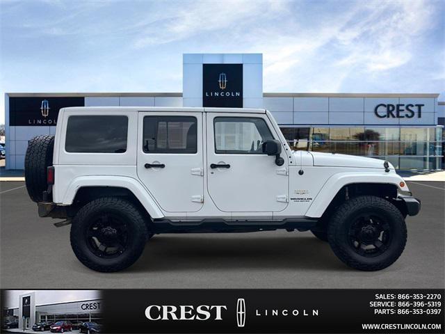 used 2015 Jeep Wrangler Unlimited car, priced at $12,092