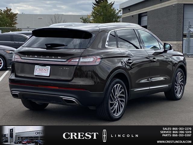 used 2019 Lincoln Nautilus car, priced at $25,242