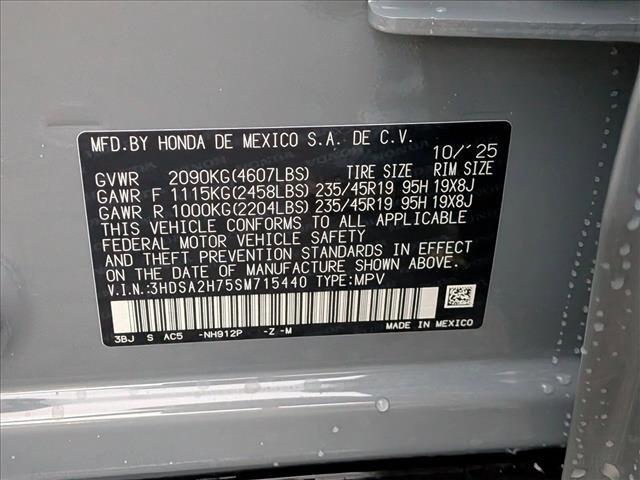 new 2025 Acura ADX car, priced at $45,950