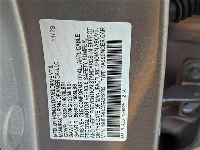 new 2024 Acura Integra car, priced at $34,695