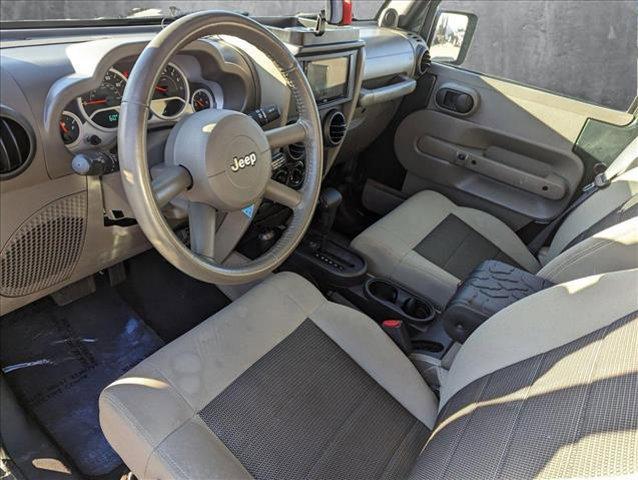 used 2010 Jeep Wrangler Unlimited car, priced at $14,645