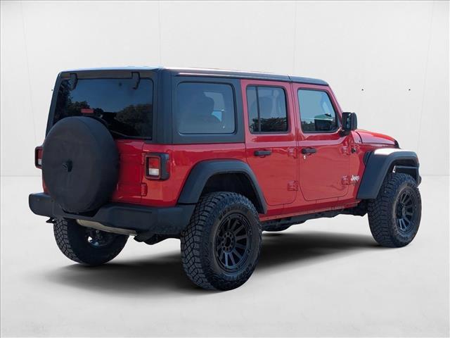 used 2018 Jeep Wrangler Unlimited car, priced at $23,038