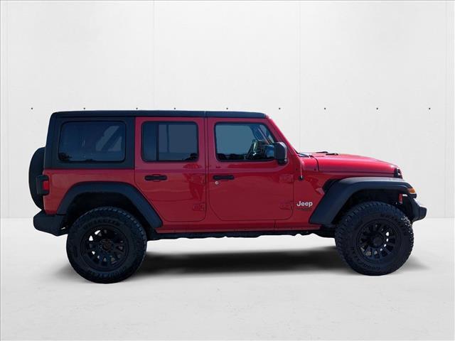 used 2018 Jeep Wrangler Unlimited car, priced at $23,038