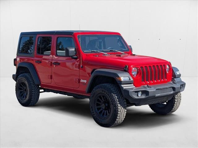 used 2018 Jeep Wrangler Unlimited car, priced at $23,038