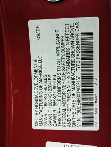 new 2026 Acura Integra car, priced at $37,745