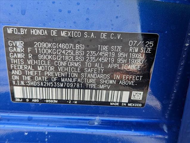 new 2025 Acura ADX car, priced at $41,350