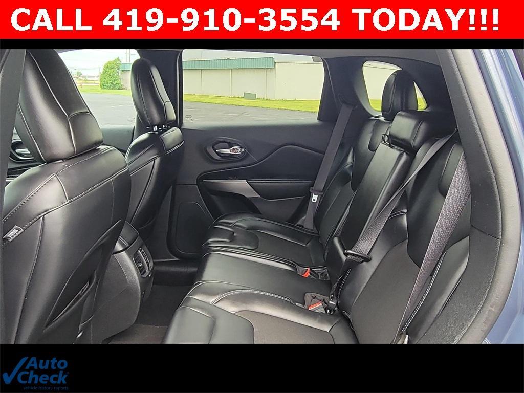 used 2021 Jeep Cherokee car, priced at $18,500