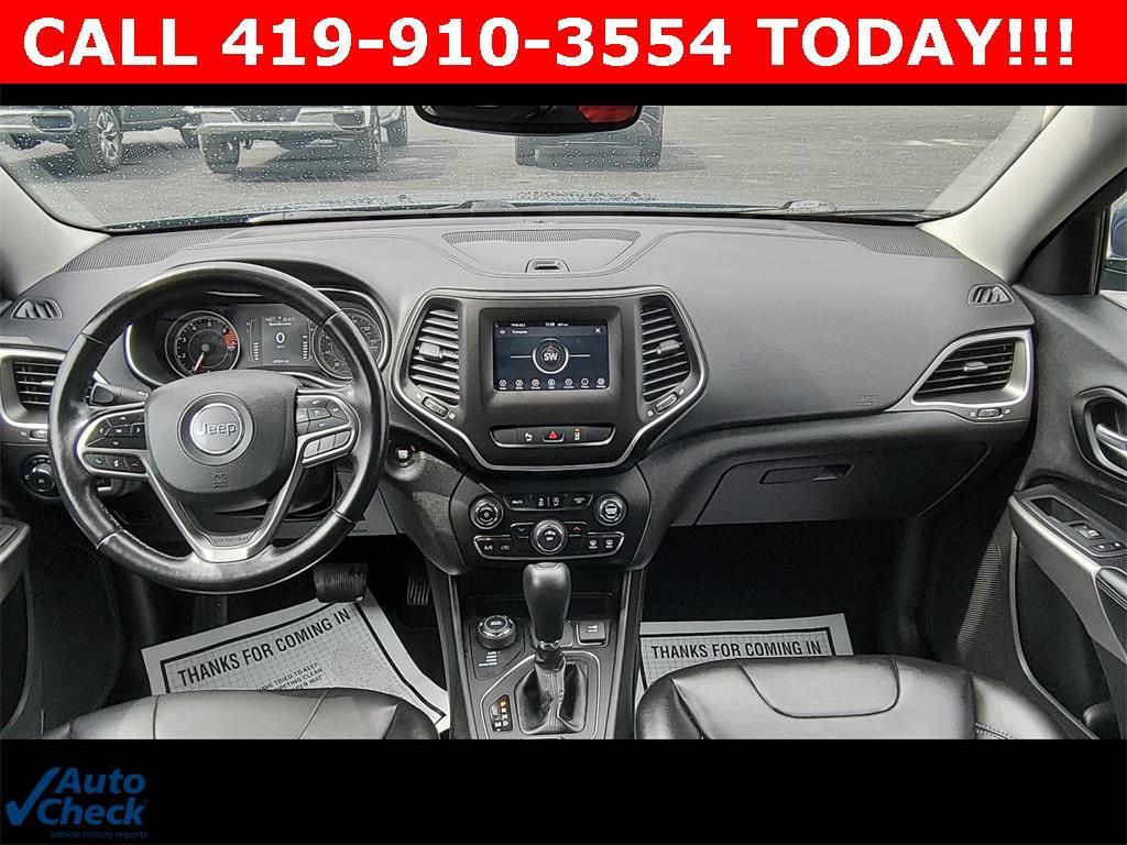 used 2021 Jeep Cherokee car, priced at $18,500