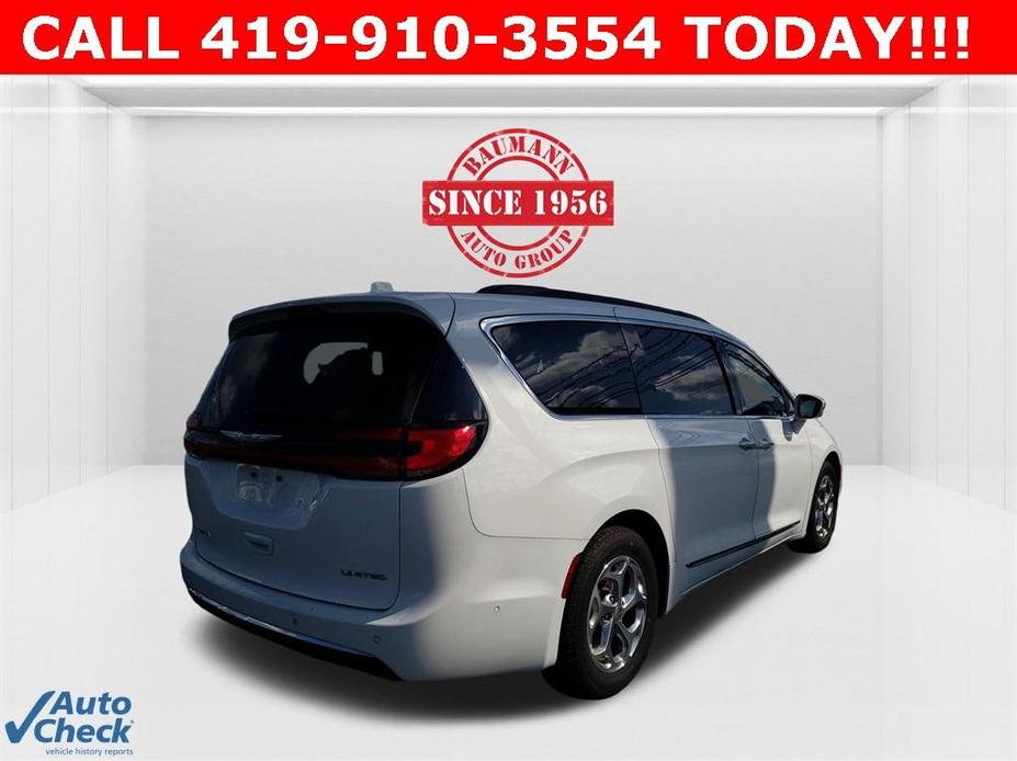 used 2022 Chrysler Pacifica car, priced at $28,500