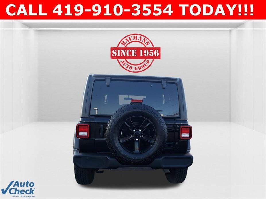 used 2021 Jeep Wrangler Unlimited car, priced at $36,000