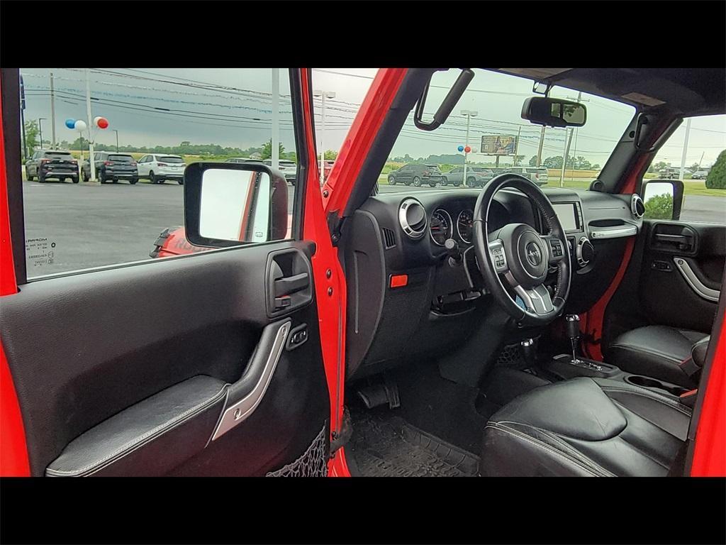 used 2014 Jeep Wrangler Unlimited car, priced at $22,500