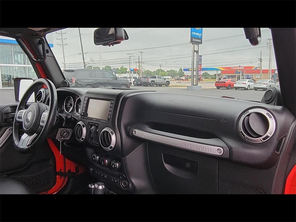 used 2014 Jeep Wrangler Unlimited car, priced at $22,500