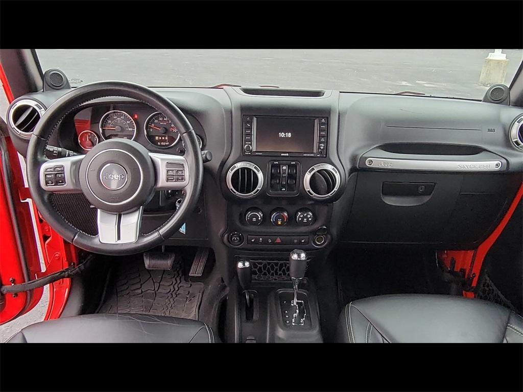 used 2014 Jeep Wrangler Unlimited car, priced at $22,500