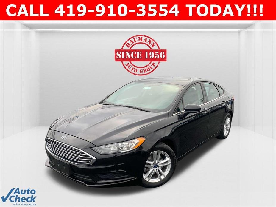 used 2018 Ford Fusion car, priced at $13,500