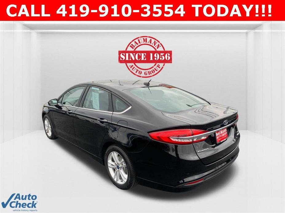 used 2018 Ford Fusion car, priced at $13,500