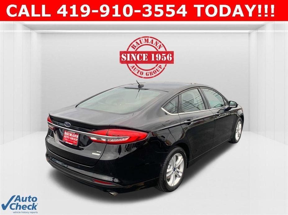 used 2018 Ford Fusion car, priced at $13,500