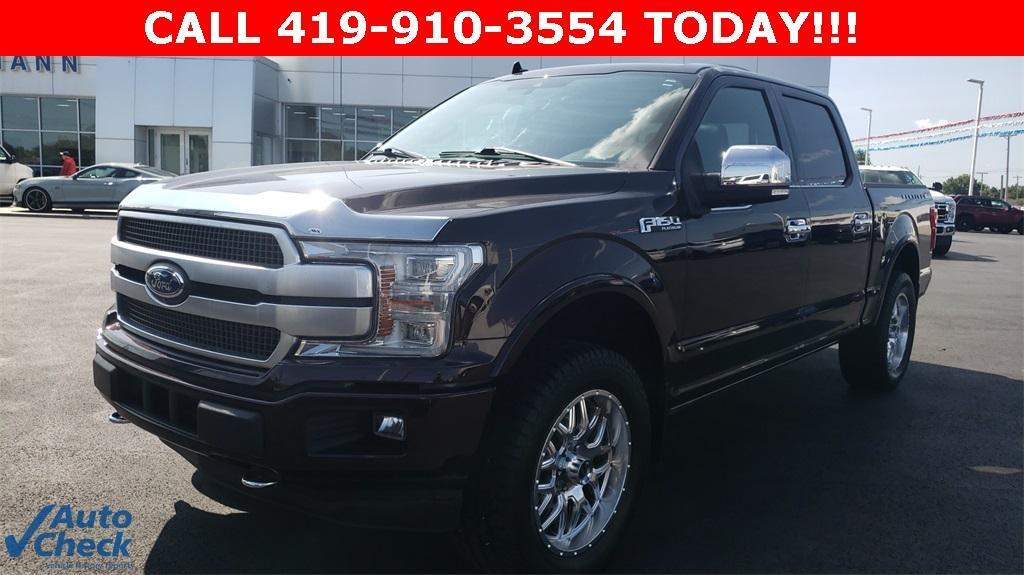 used 2018 Ford F-150 car, priced at $32,500