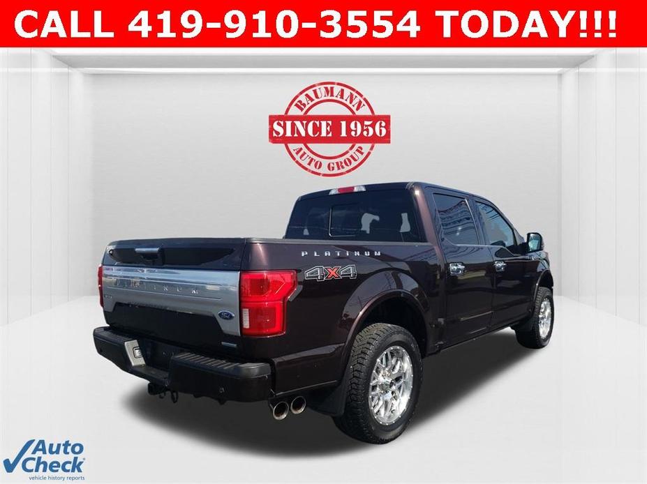 used 2018 Ford F-150 car, priced at $32,500