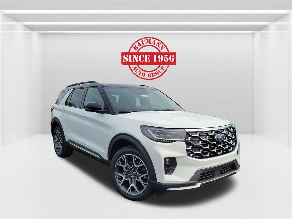new 2025 Ford Explorer car, priced at $61,702