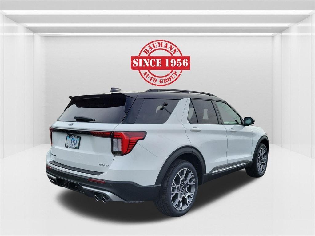 new 2025 Ford Explorer car, priced at $61,702