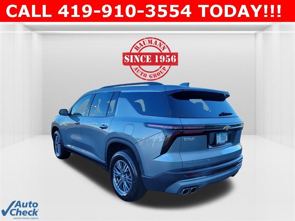 used 2025 Chevrolet Traverse car, priced at $37,250