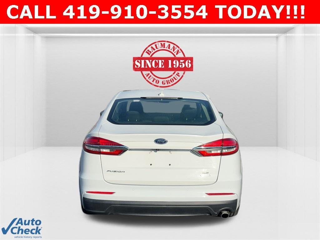 used 2020 Ford Fusion car, priced at $16,800