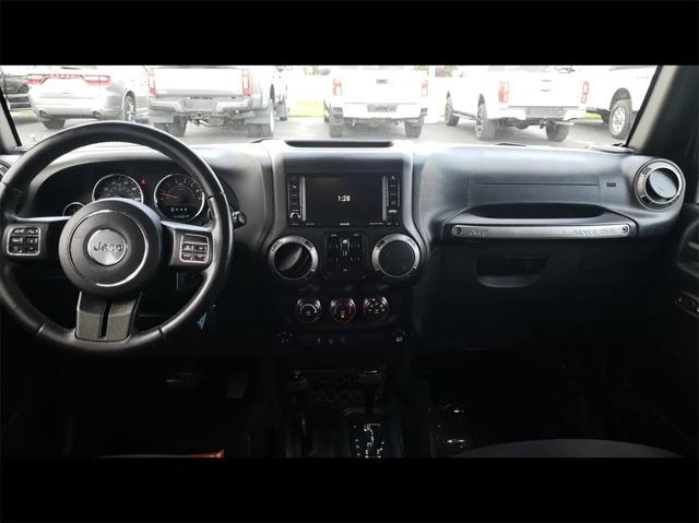 used 2015 Jeep Wrangler Unlimited car, priced at $15,000