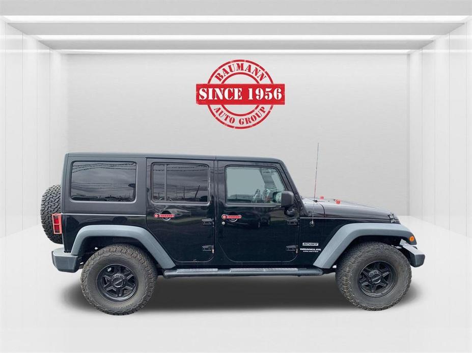 used 2015 Jeep Wrangler Unlimited car, priced at $12,975