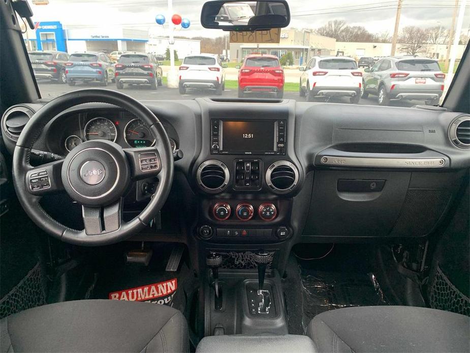 used 2015 Jeep Wrangler Unlimited car, priced at $12,975