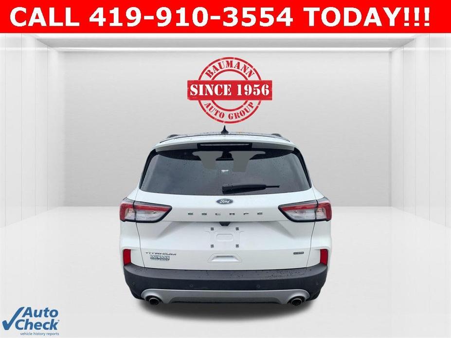 used 2020 Ford Escape car, priced at $23,250