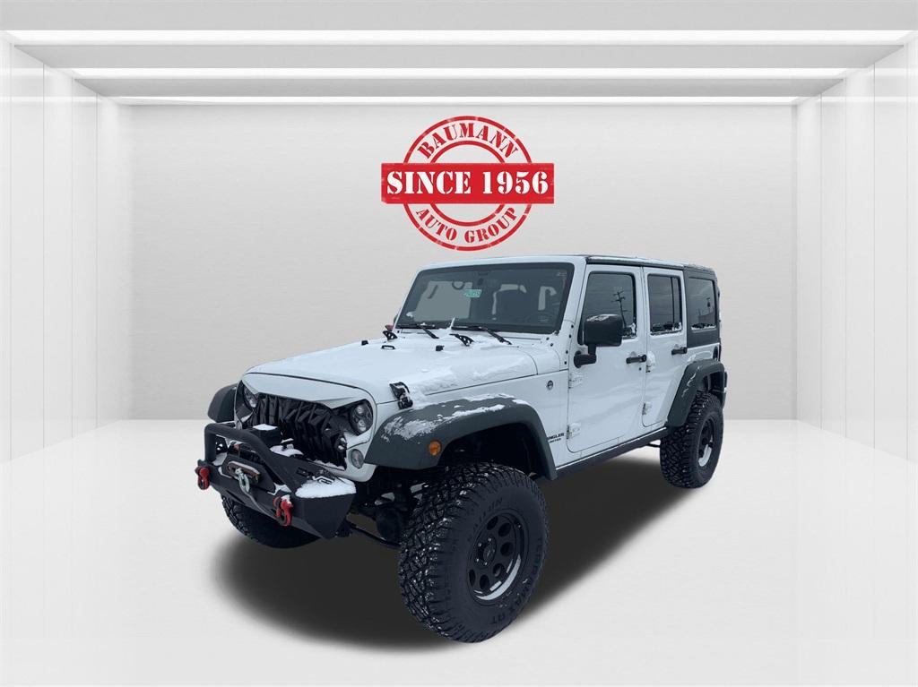 used 2017 Jeep Wrangler Unlimited car, priced at $15,000