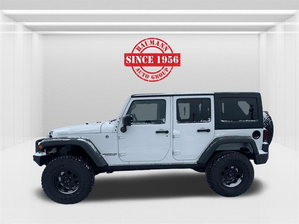 used 2017 Jeep Wrangler Unlimited car, priced at $13,875