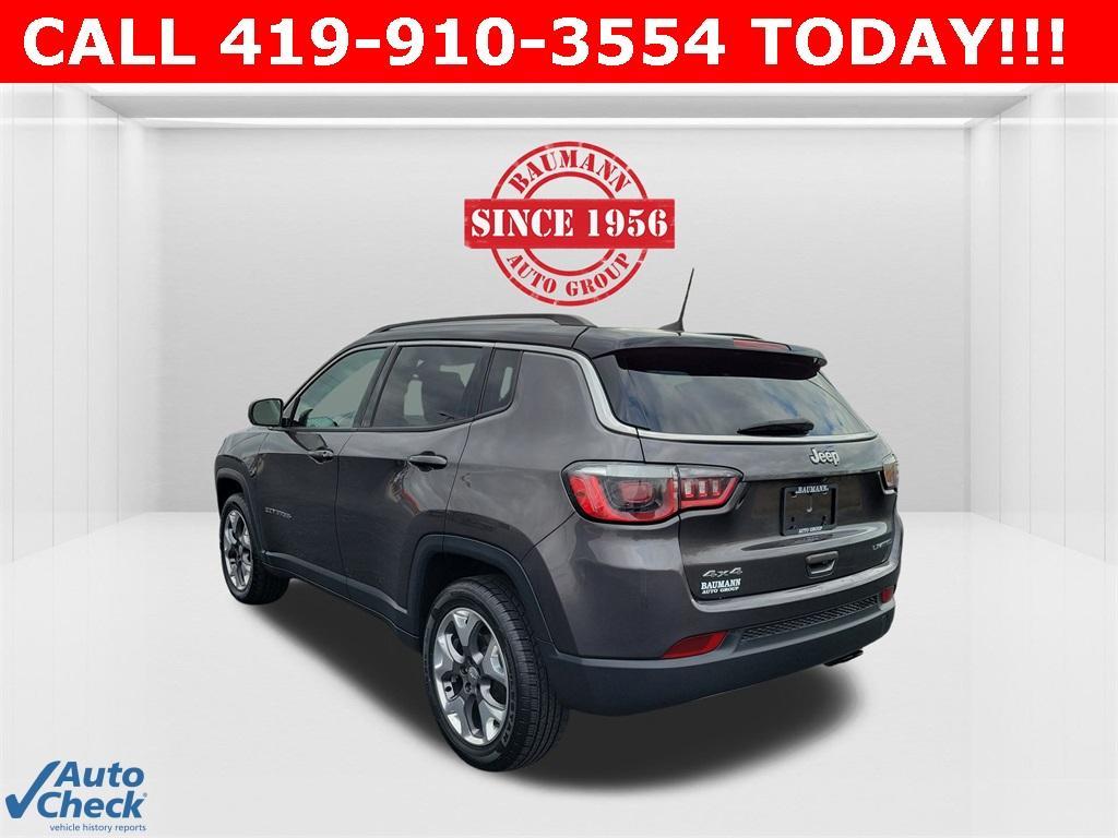 used 2020 Jeep Compass car, priced at $16,500