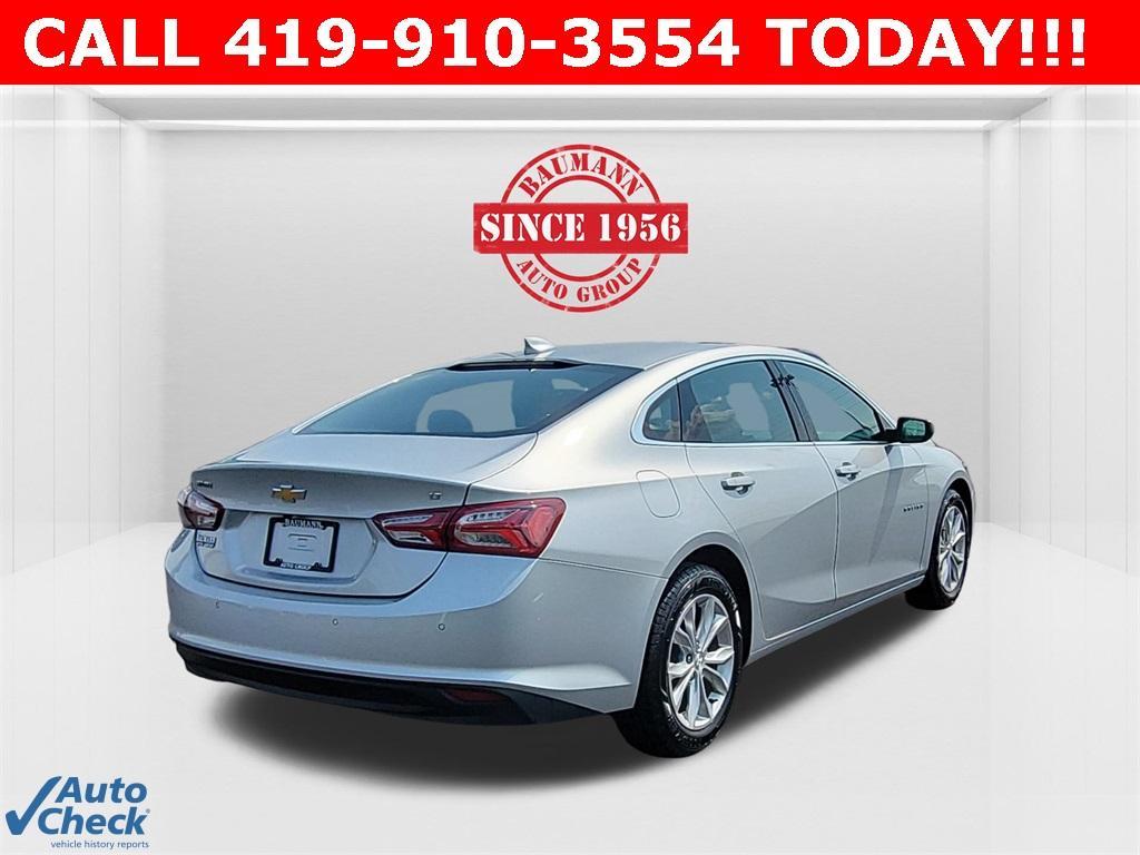 used 2021 Chevrolet Malibu car, priced at $17,500