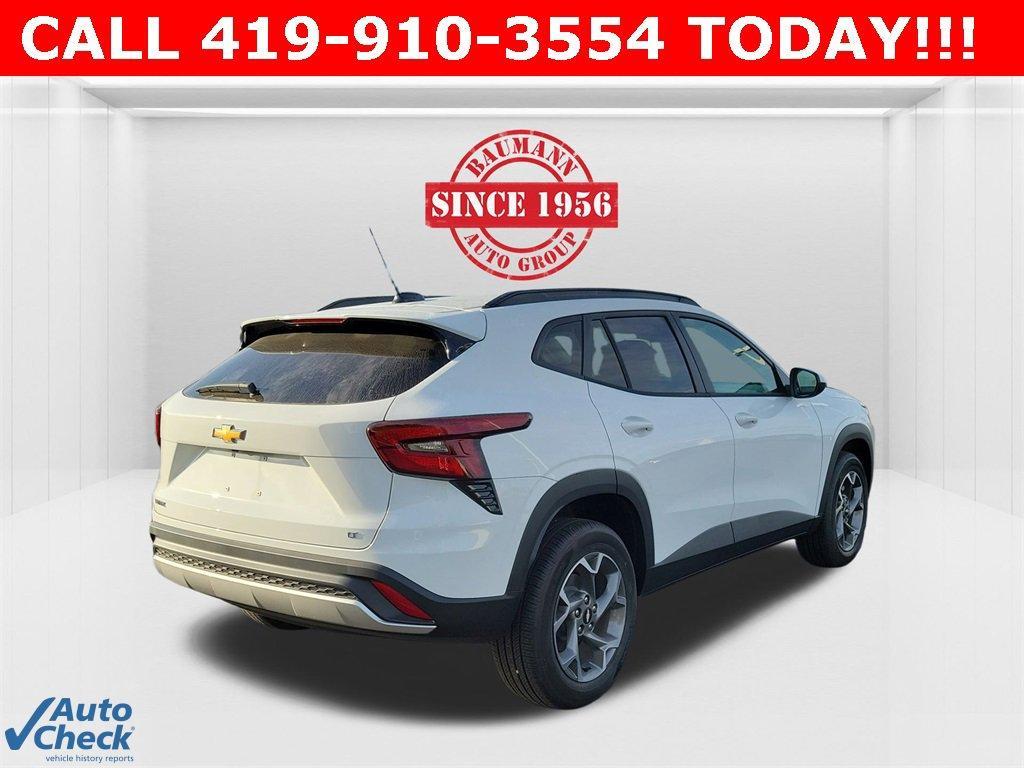 new 2025 Chevrolet Trax car, priced at $25,175