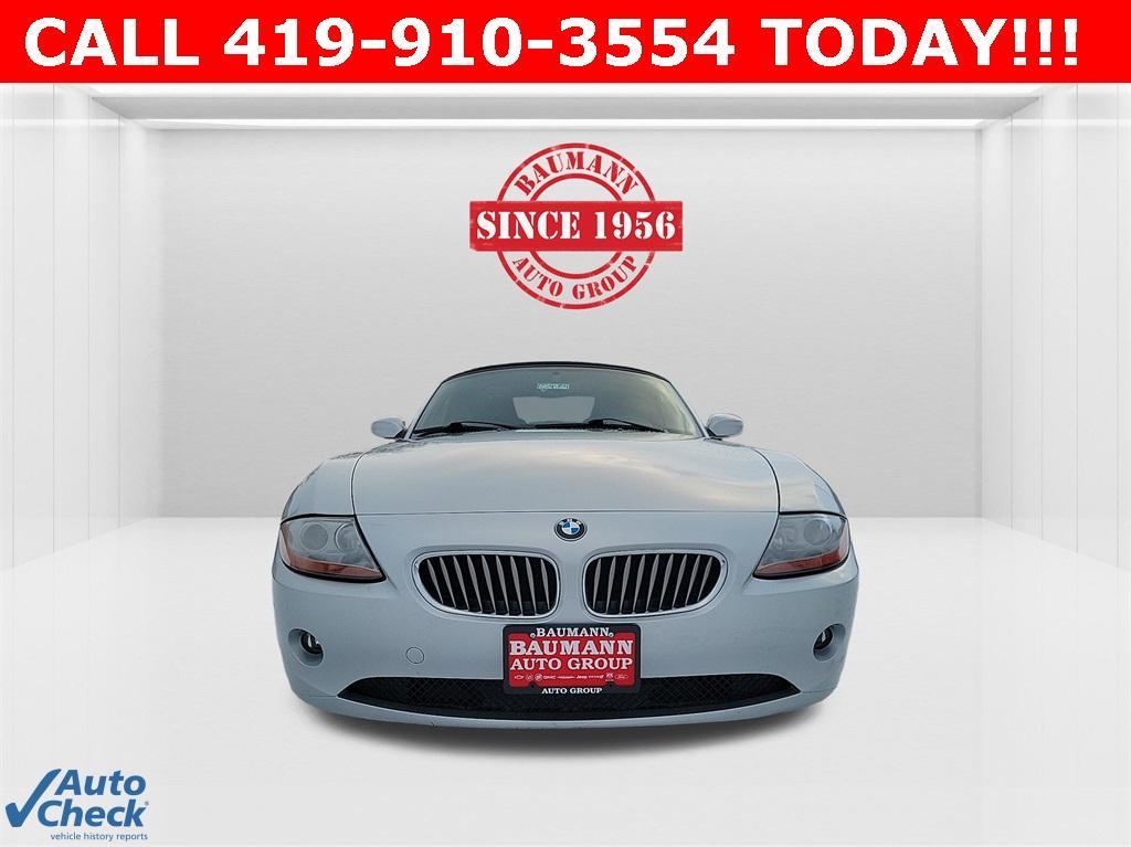 used 2003 BMW Z4 car, priced at $14,500