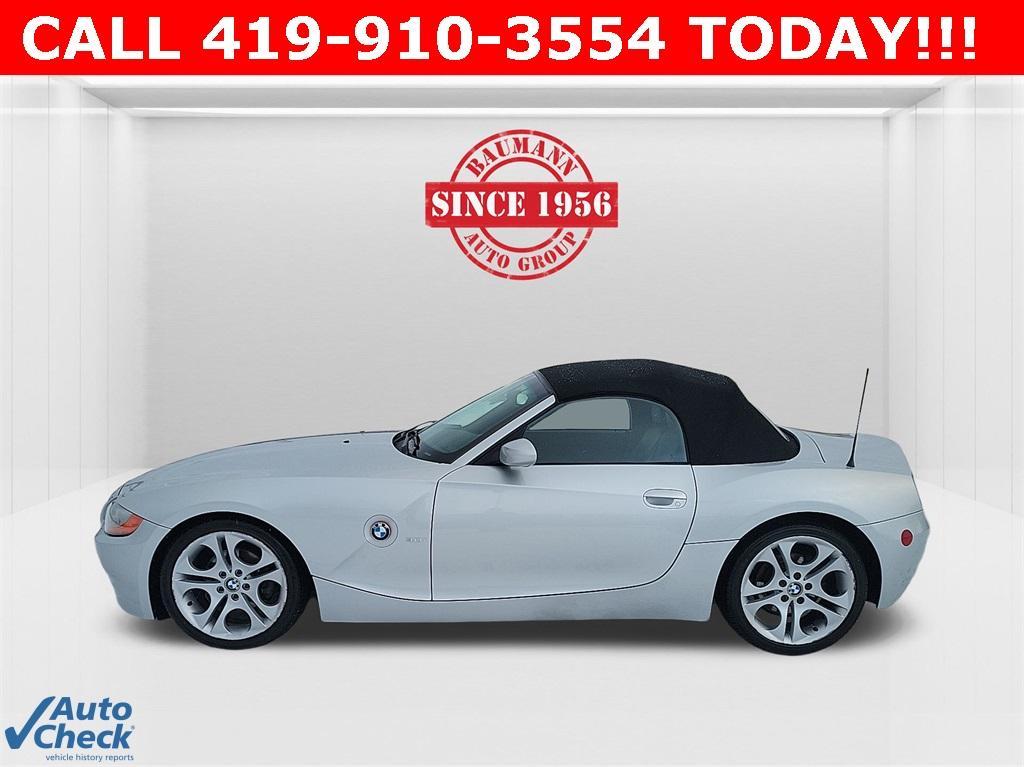 used 2003 BMW Z4 car, priced at $14,500