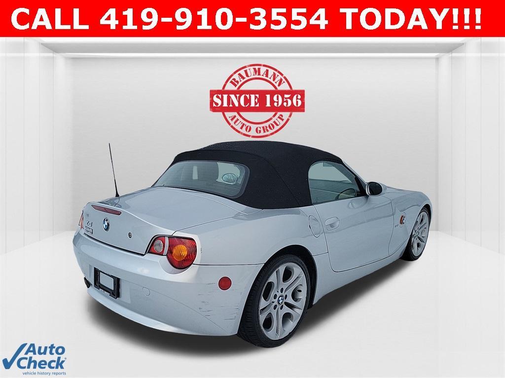 used 2003 BMW Z4 car, priced at $14,500