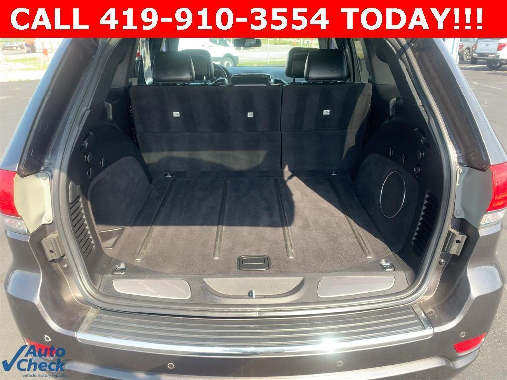 used 2016 Jeep Grand Cherokee car, priced at $13,000