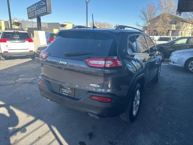 used 2017 Jeep Cherokee car, priced at $12,800