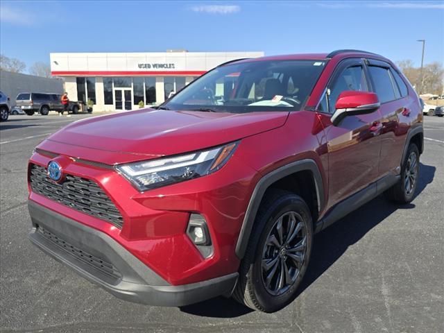 used 2022 Toyota RAV4 Hybrid car, priced at $31,300