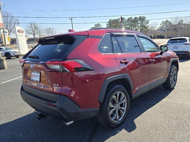 used 2022 Toyota RAV4 Hybrid car, priced at $31,300