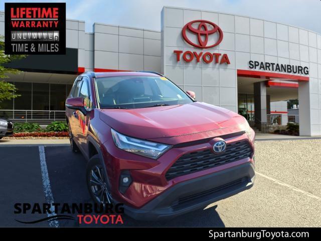 used 2022 Toyota RAV4 Hybrid car, priced at $31,500