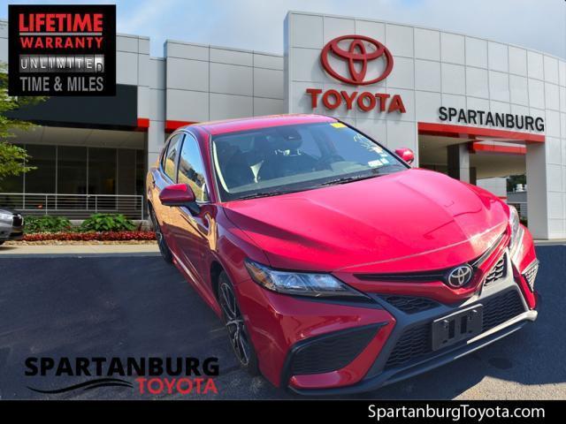 used 2021 Toyota Camry car, priced at $21,200