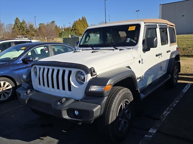 used 2020 Jeep Wrangler Unlimited car, priced at $26,700