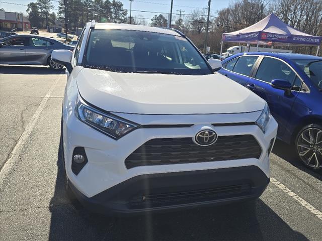 used 2021 Toyota RAV4 car, priced at $24,300